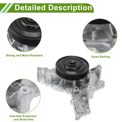 Water Pump for Mercedes-Benz C-Class 2005-2014