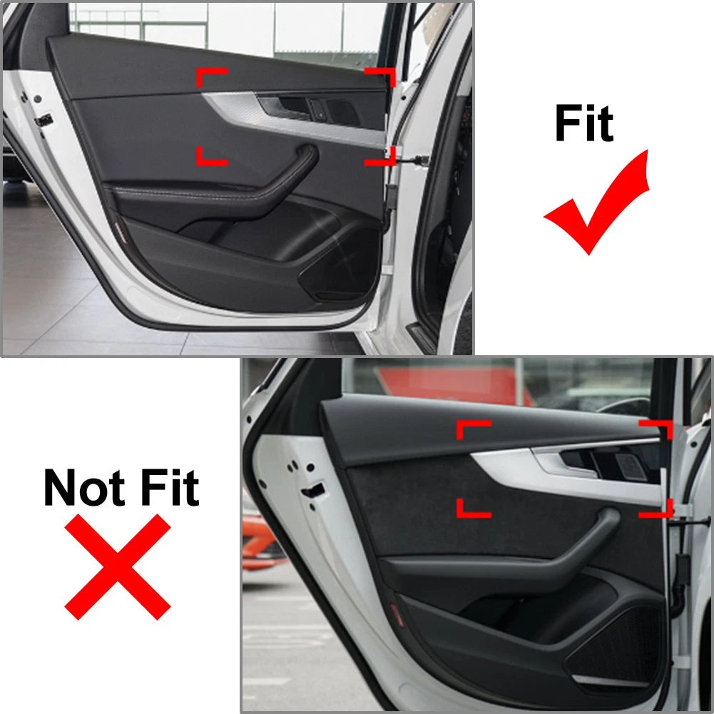 Interior Door Handle Panel Cover Trim for Audi A4 A5 S4 S5 RS5 (2017-2023) 4x