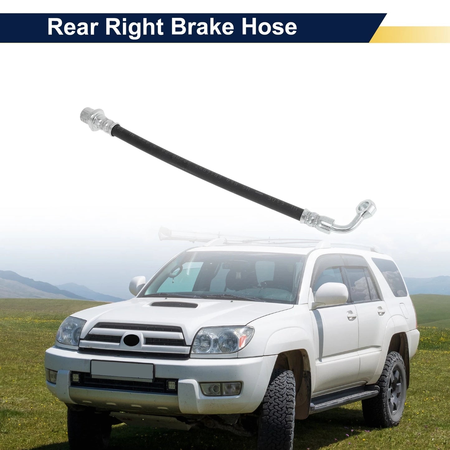 Rear Right Brake Hose for Toyota 4Runner (2010-2018)