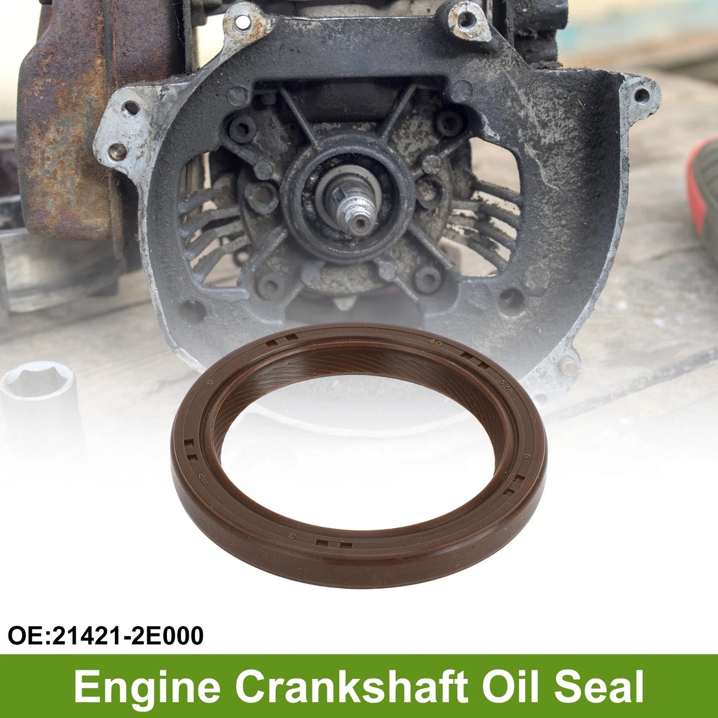 Crankshaft Oil Seal for Hyundai Elantra, Kia Forte, Soul (2011-2023)