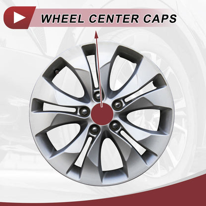 1 Pc Wheel Center Caps for Chevrolet Silverado 2500/3500 Silver Tone Plastic