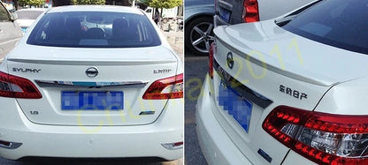 Boot Spoiler Wing for Nissan Sentra 2013-2019 Unpainted ABS (2013-2019)