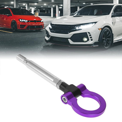 Purple Front Bumper Trailer Ring Eye Tow Hook Screw for Subaru Impreza WRX BRZ