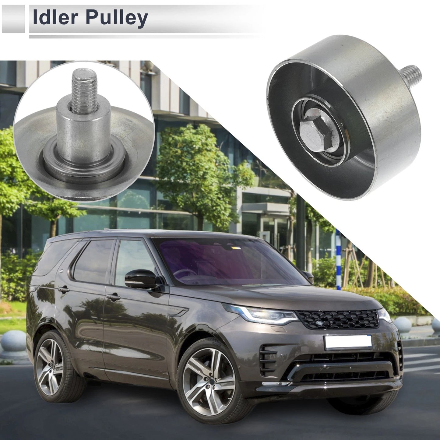 Drive Belt Idler Pulley for Land Rover Range Rover (2006-2012) 1 Pc