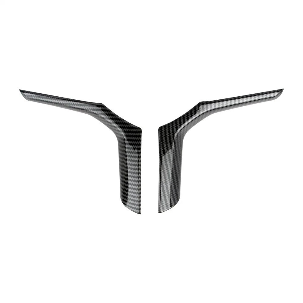 Carbon Fiber Steering Wheel Cover Trim for BMW 3 4 Series (2019-2023)