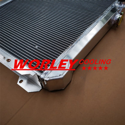 Aluminum Radiator & Shroud + Fan for HILUX LN85 LN60 LN61 LN65 (1984-1991)