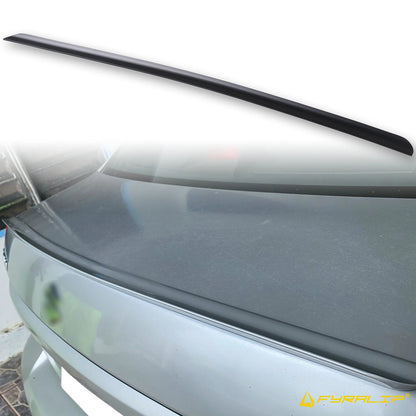 Boot Lip Spoiler for Suzuki SX4 Sedan (2006-2017) Matte Black Unpainted