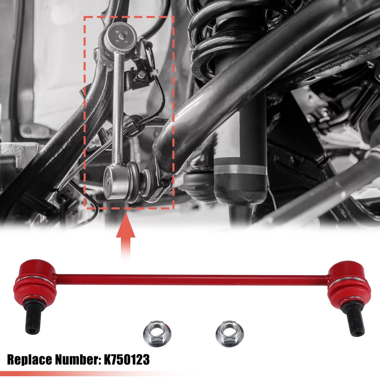2 x Front Stabilizer Sway Bar End Links for Toyota Camry Avalon