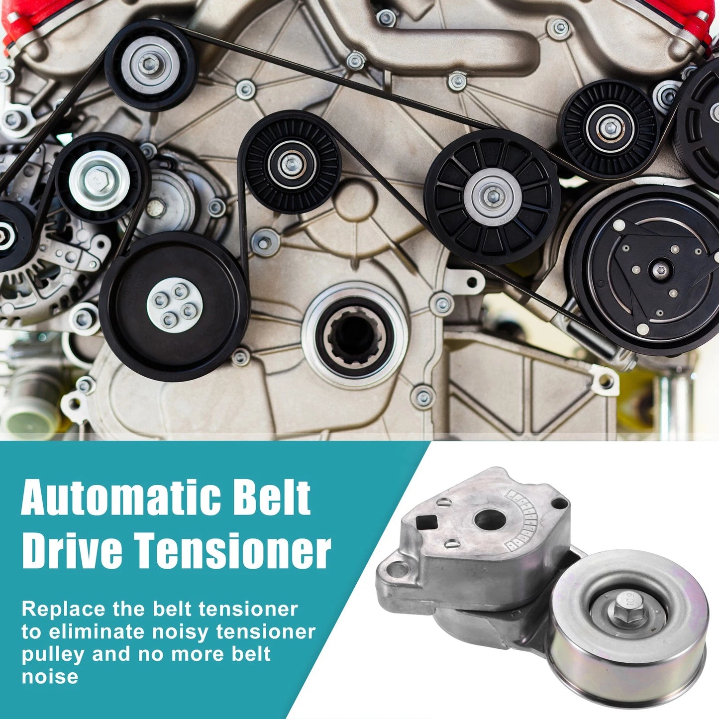 Belt Tensioner Assembly for Mitsubishi L200 Triton (2005-2015)