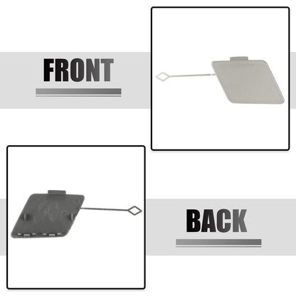 Tow Hook Cover Front Bumper for BMW 5 Series F10 F11 528i 535d 535i Gray