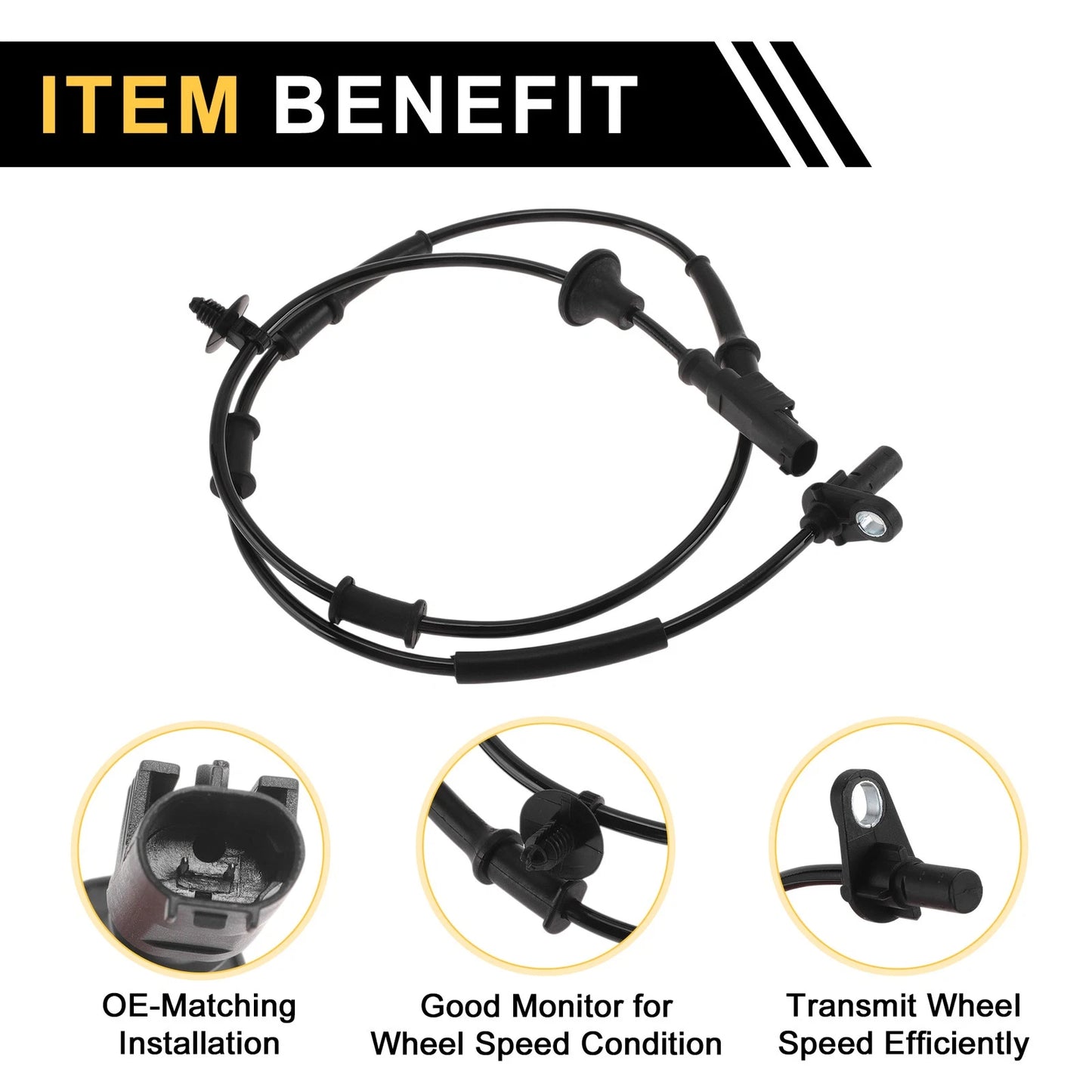 ABS Wheel Speed Sensor for Mazda 323 (2006-2012) 1 x Sensor