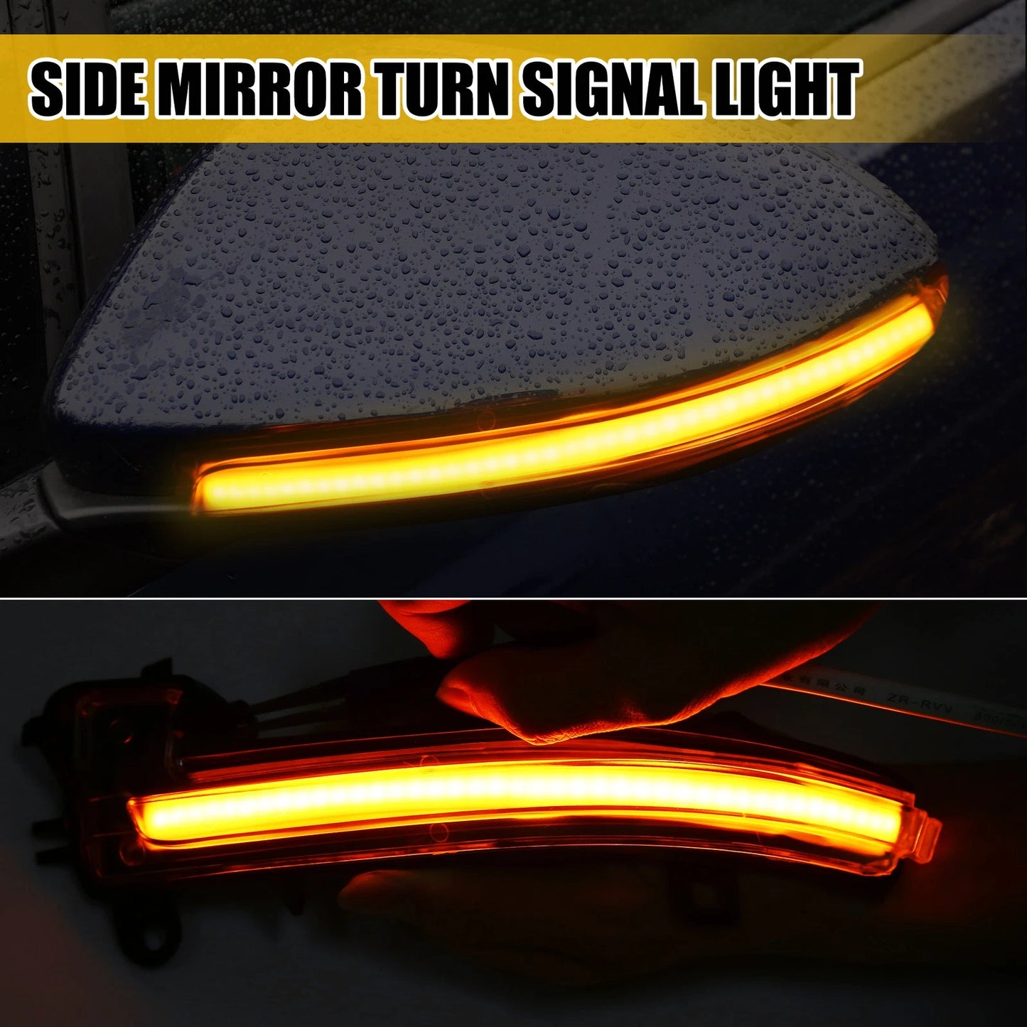 Mirror Turn Signal Light 63137280771 for BMW (1 Pair) (2007-2013)