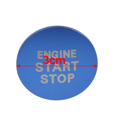 Red Engine Start Stop Push Button Cover for Toyota Tacoma, Yaris, Camry, Corolla
