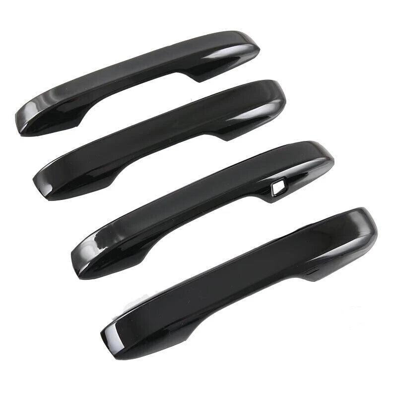4 x Glossy Black Out Side Door Handle Cover Trim for Honda CR-V (2023–2024)