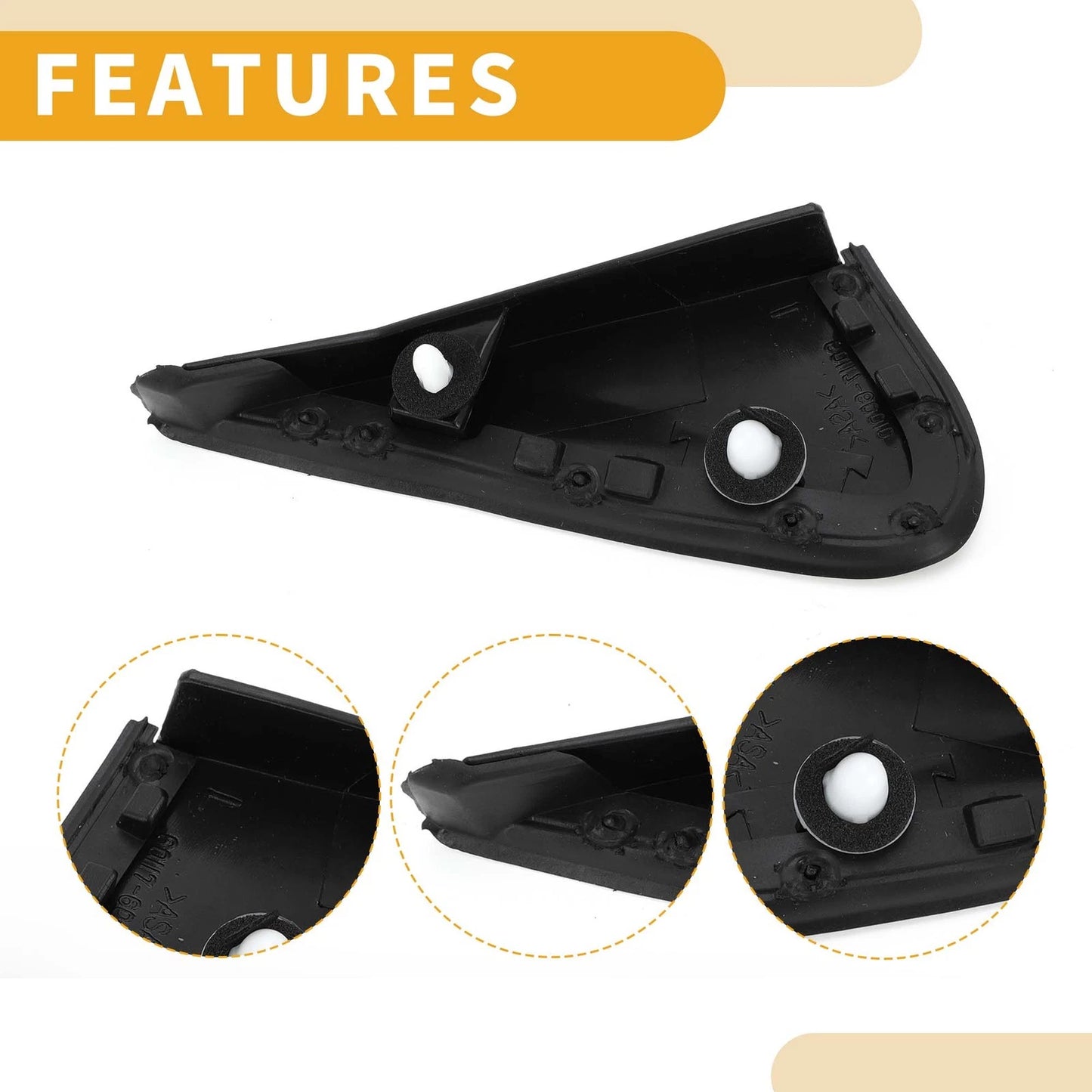 Front Right Side Pillar Trim for Toyota Land Cruiser (2008-2011)