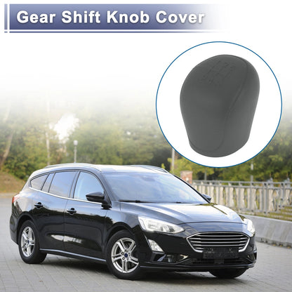 Grey Silicone 5-Gear Manual Gear Shift Knob Cover for Ford C-Max (07-21)