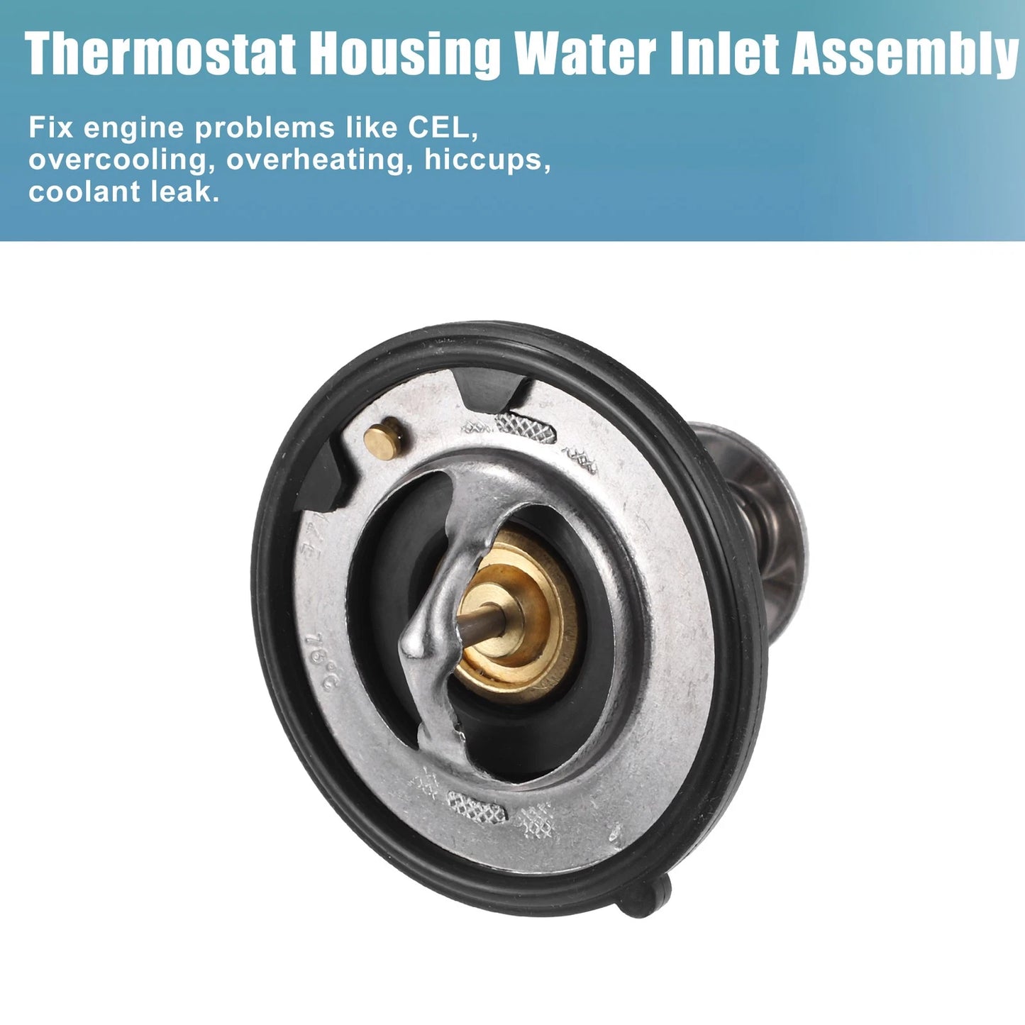 Engine Coolant Thermostat Housing Assembly for Honda Pilot