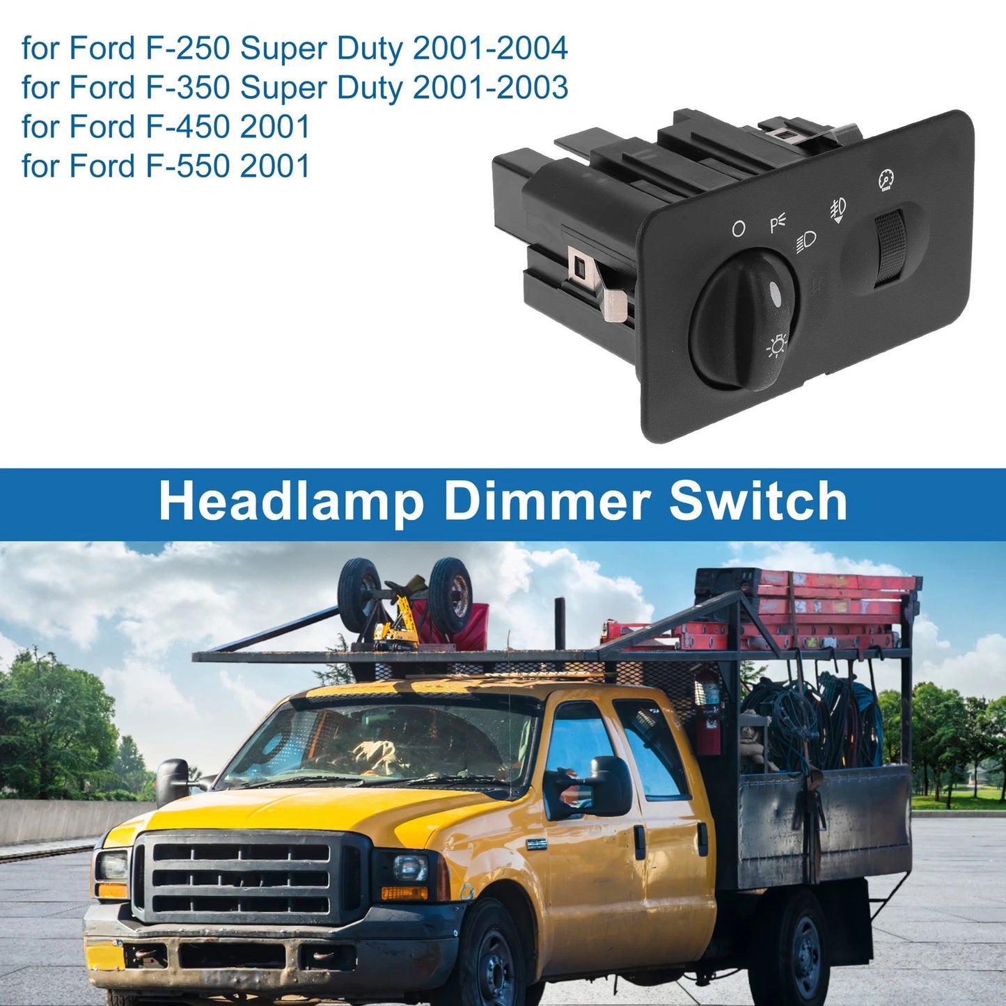 Headlight Switch for Ford F-250 Super Duty (2001-2004)