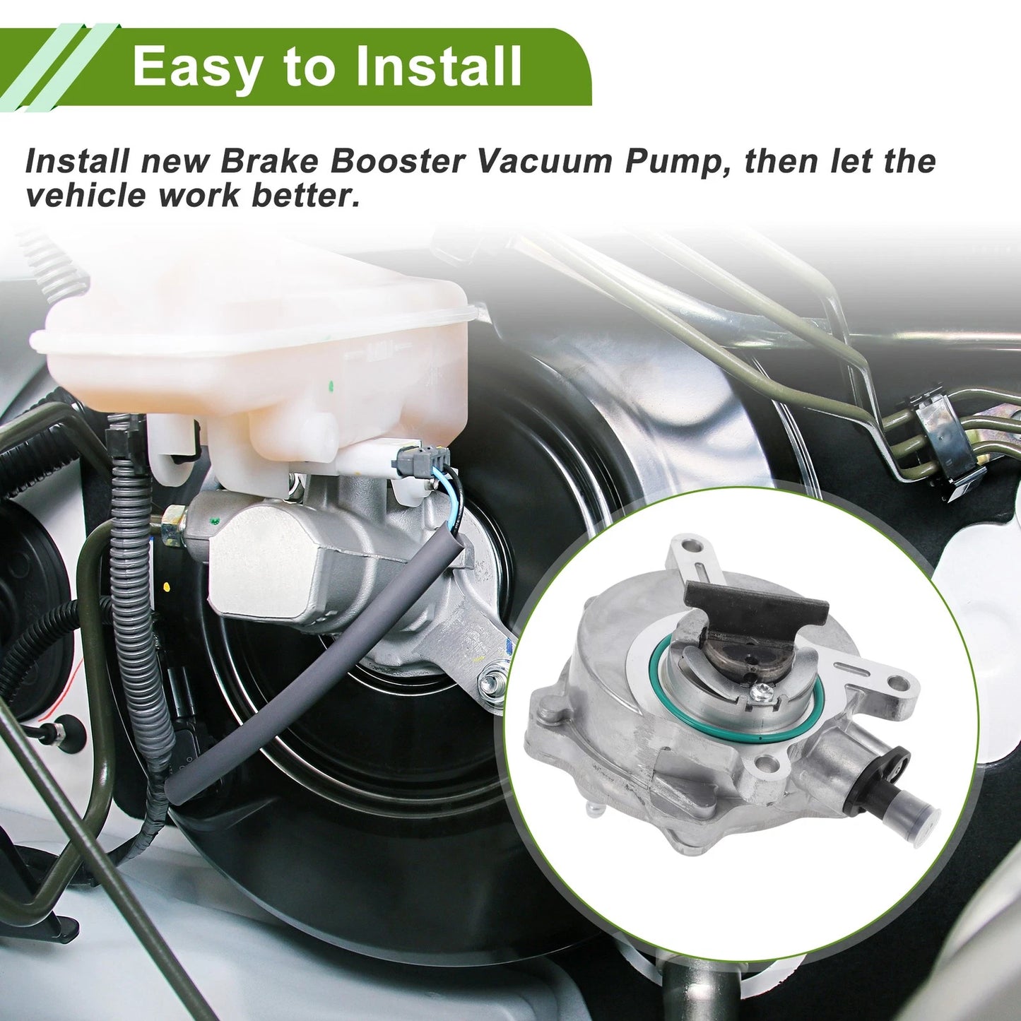 Brake Vacuum Pump for BMW 545i Engine (2004 - 2005)