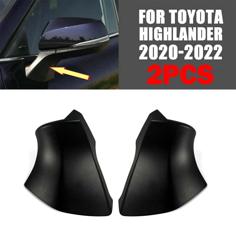 Side Rearview Mirror Triangle Base Cover for Toyota Highlander (2020-2022)