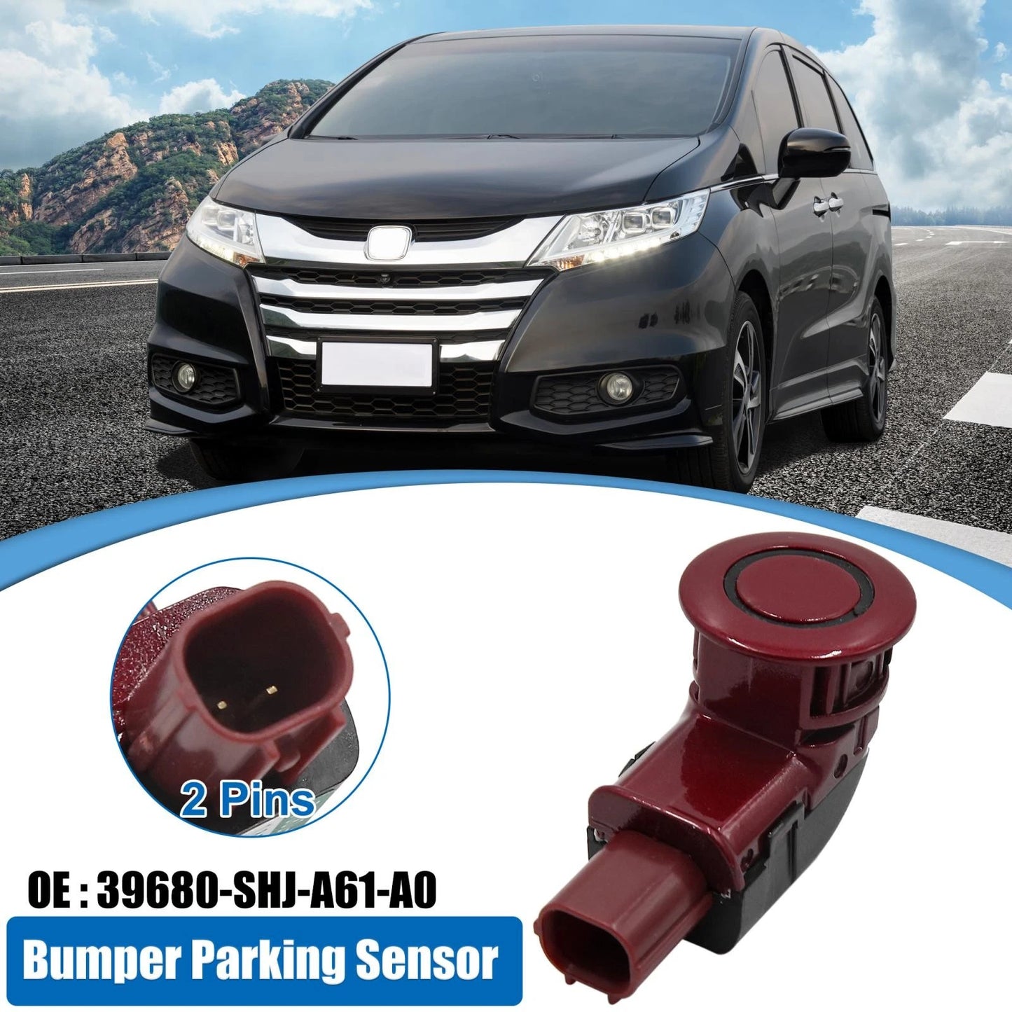 Red Parking Assist Sensor for Honda Odyssey (2005-2009)