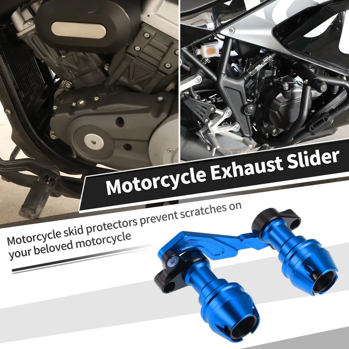 Frame / 175 mm / Anti-Crash Protector for Motorcycles
