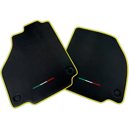 Carbon Fiber Floor Mats for Ferrari 488 Spider | Various Trim Colors