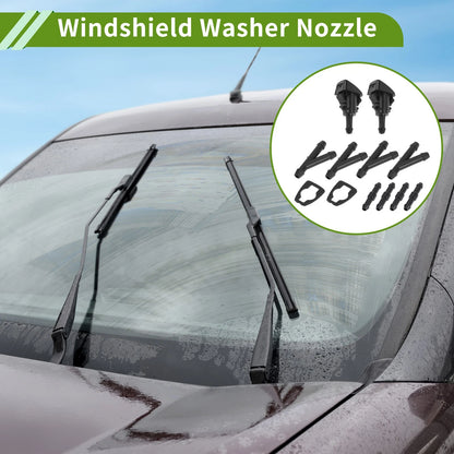 Windshield Washer Nozzle With Hose Connector 1 for Toyota