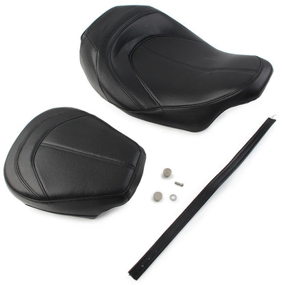 Low-Profile Driver Passenger Pillion Seat for Touring Road Glide CVO (2009-2022)