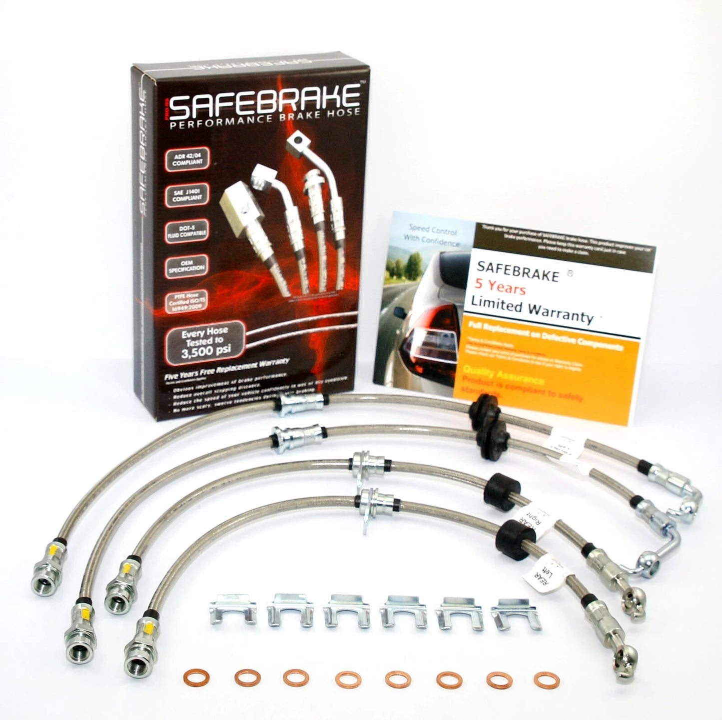 Brake Line Kit for Mitsubishi 380 DB1, DB2, DB3 (2005-2008) - Hoses