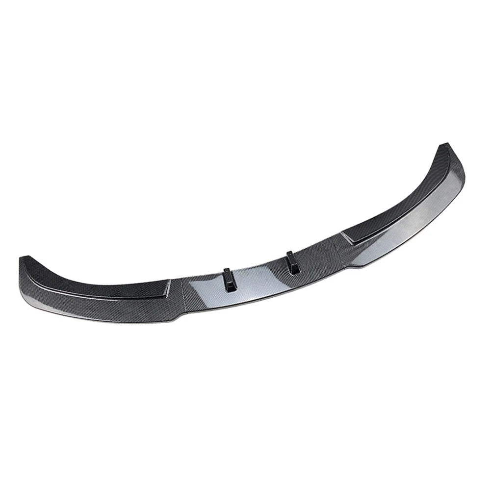 Carbon Black Front Bumper Lip Spoiler for BMW 3 Series E90 E91 (2005-2008)