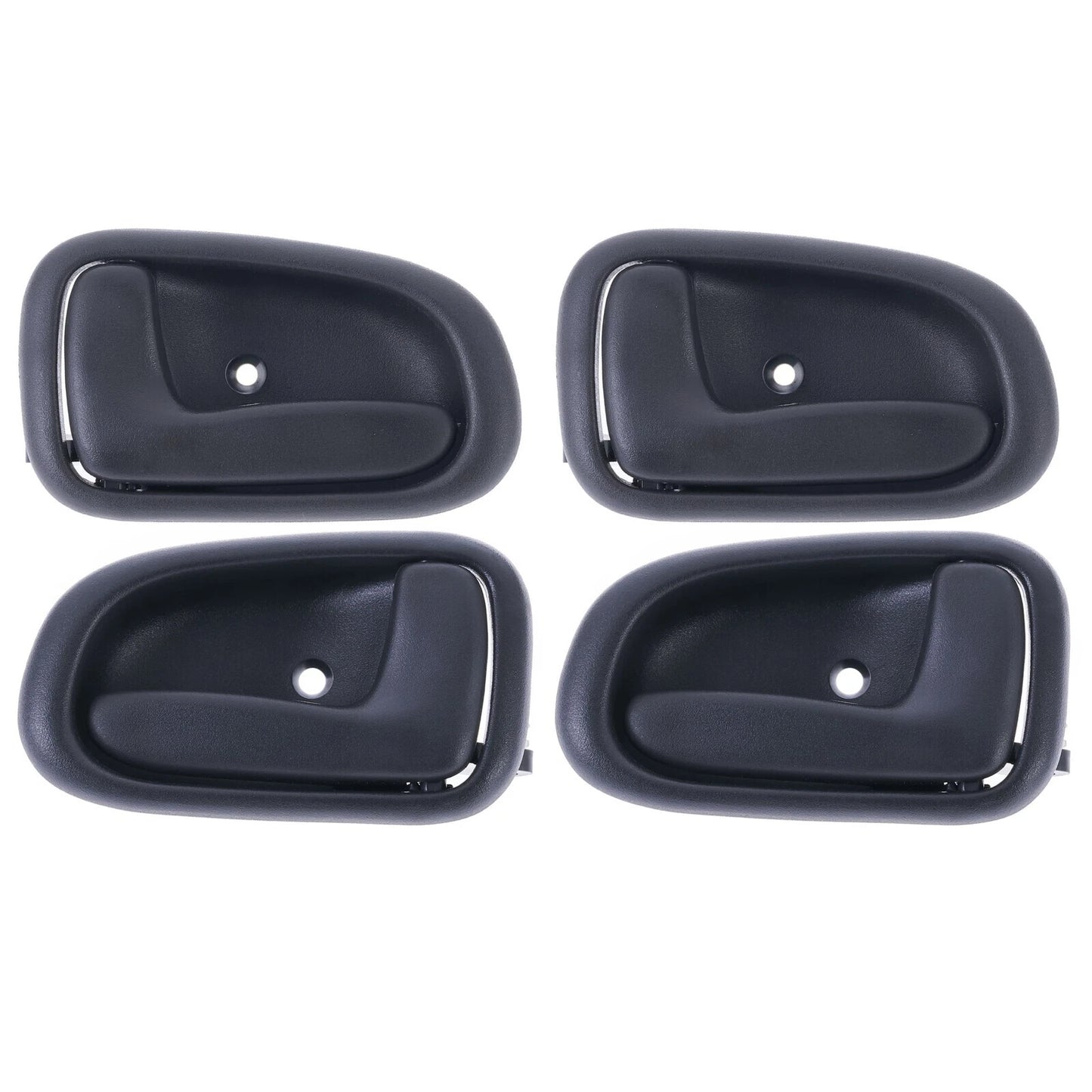 Inner Door Handle Set of 4 for Toyota Corolla (1994-1999) Grey Front & Rear