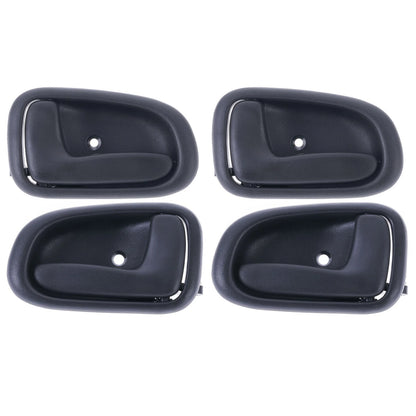 Inner Door Handle Set of 4 for Toyota Corolla (1994-1999) Grey Front & Rear