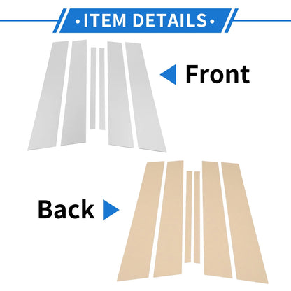 6 Pcs Chrome Window Trim for Kia Sportage (2017-2022)