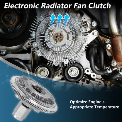 Engine 4.7L V8 Cooling Fan Clutch for Dodge Ram 1500 (2002 - 2004)