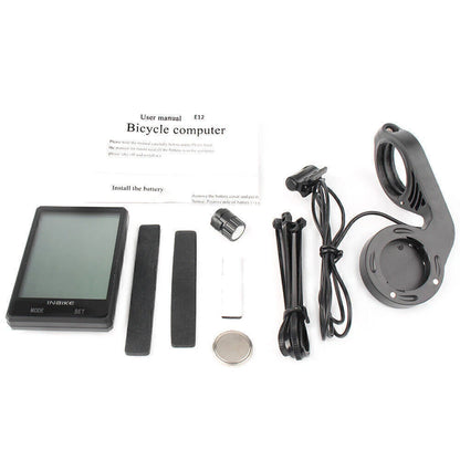 Waterproof LCD Odometer Speedometer for INBIKE Bicycle (2020-2023)