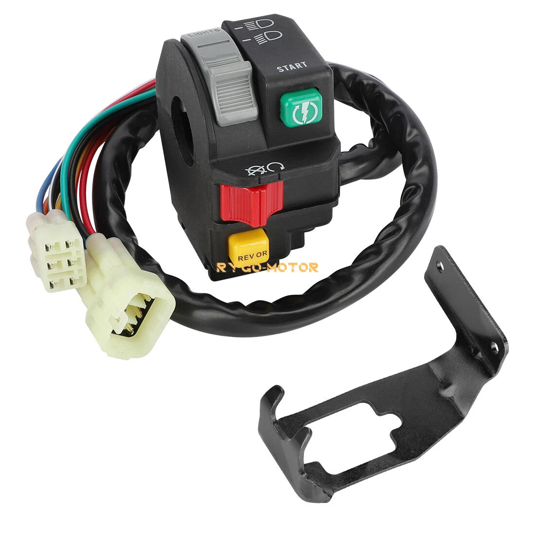 Left Handlebar Switch Start Run Off Headlight for Can-Am Renegade 1000 (2012–2015)