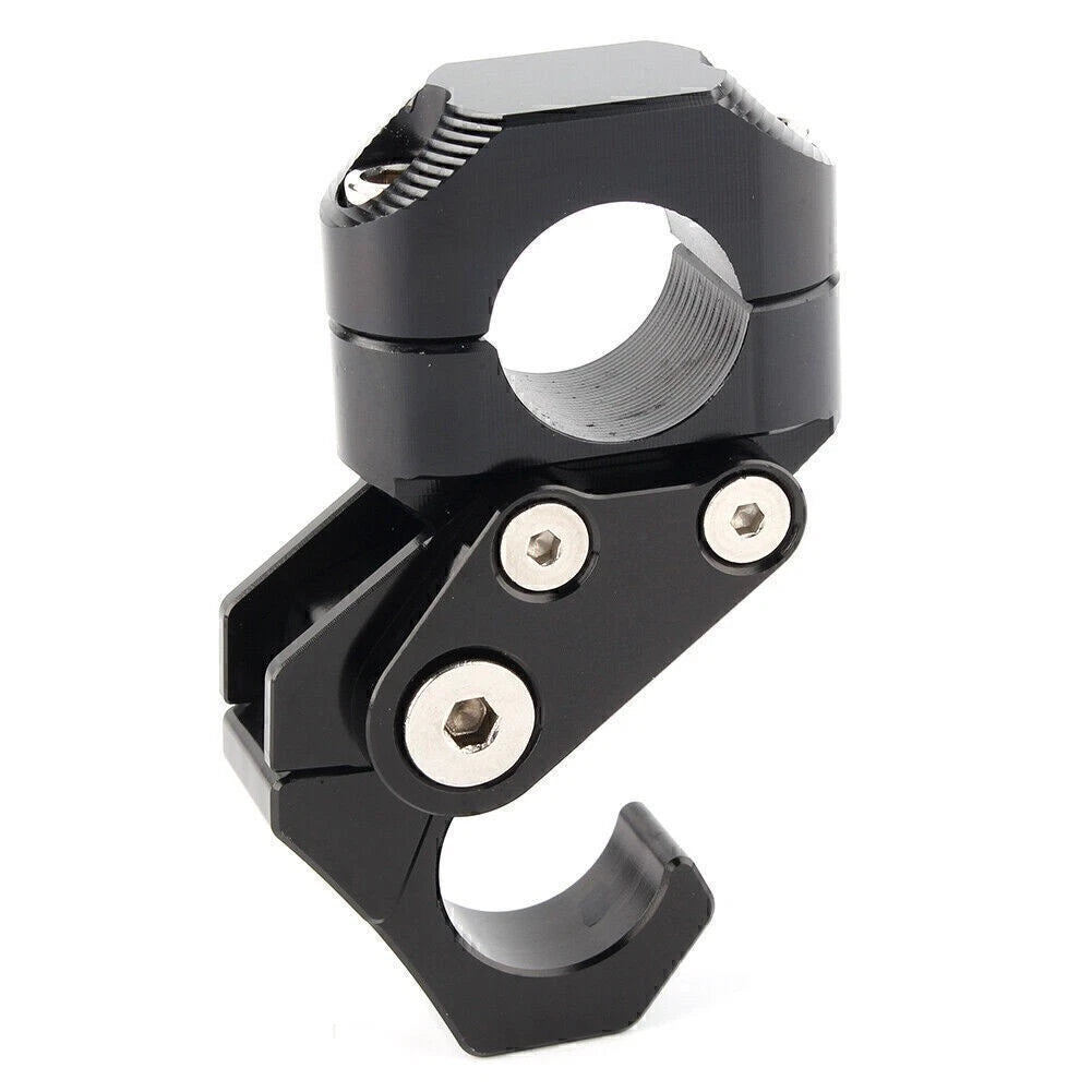 CNC 22MM 7/8" Handlebar Hook for Scooter - Helmet Luggage Bag Hanger Black