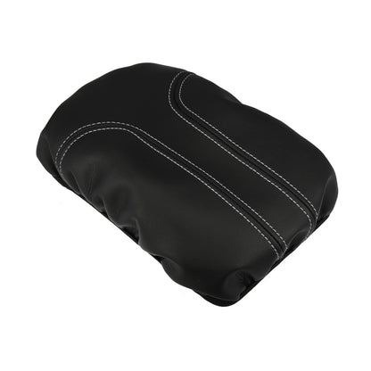 Microfiber Leather Armrest Cover for Nissan Rogue (2014-2020) Black