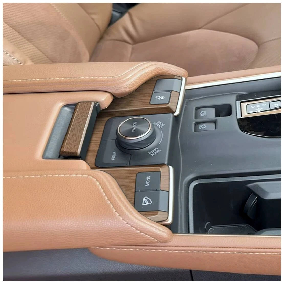 Center Console Button Cover for Toyota Grand Highlander (2024)