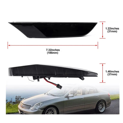 Side Marker Lights for 2003-2006 Infiniti G35 Sedan (2003-2006)