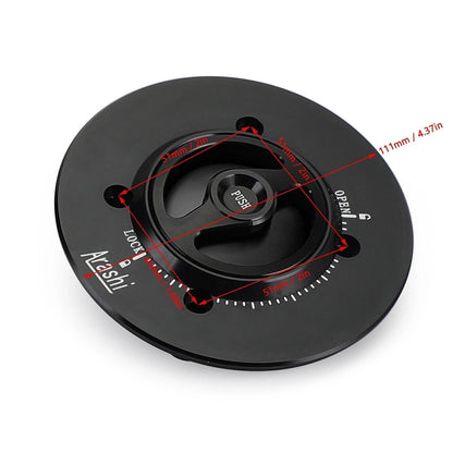Fuel Tank Cap BLK for Kawasaki Ninja 400, EX 400 (2018-2019)