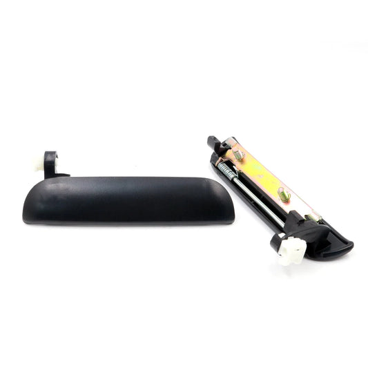 Black Outer Door Handles x2 for Mazda B2000 B2200 B2600 Bravo 1985-2006