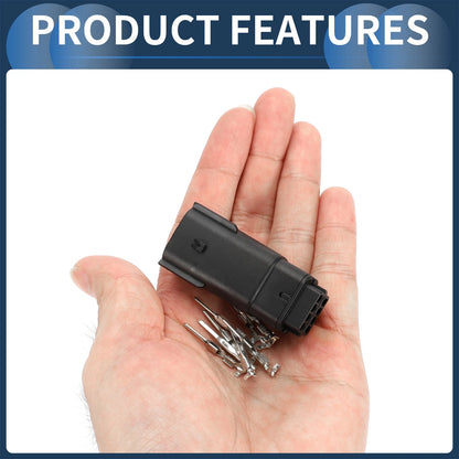 8 Pin Waterproof Headlight Connector Plug for Ford & Buick
