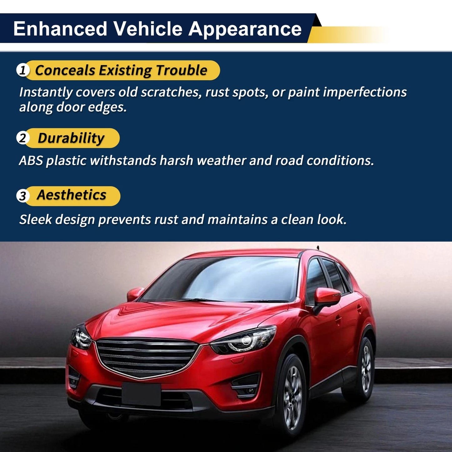 Lower Rear Left Door Trim for Nissan Rogue (2008-2013)