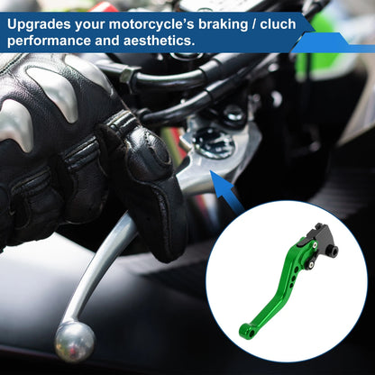 6 x Adjustable Brake Clutch Levers for Kawasaki NINJA 400R (2011–2011)