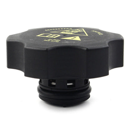 Black Radiator Coolant Recovery Bottle Cap for Dodge Ram (2013-2018)