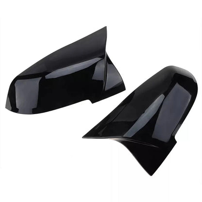 Gloss Black Mirror Caps Covers & Kidney Grill for BMW F30 320i 328i (2012-2018)