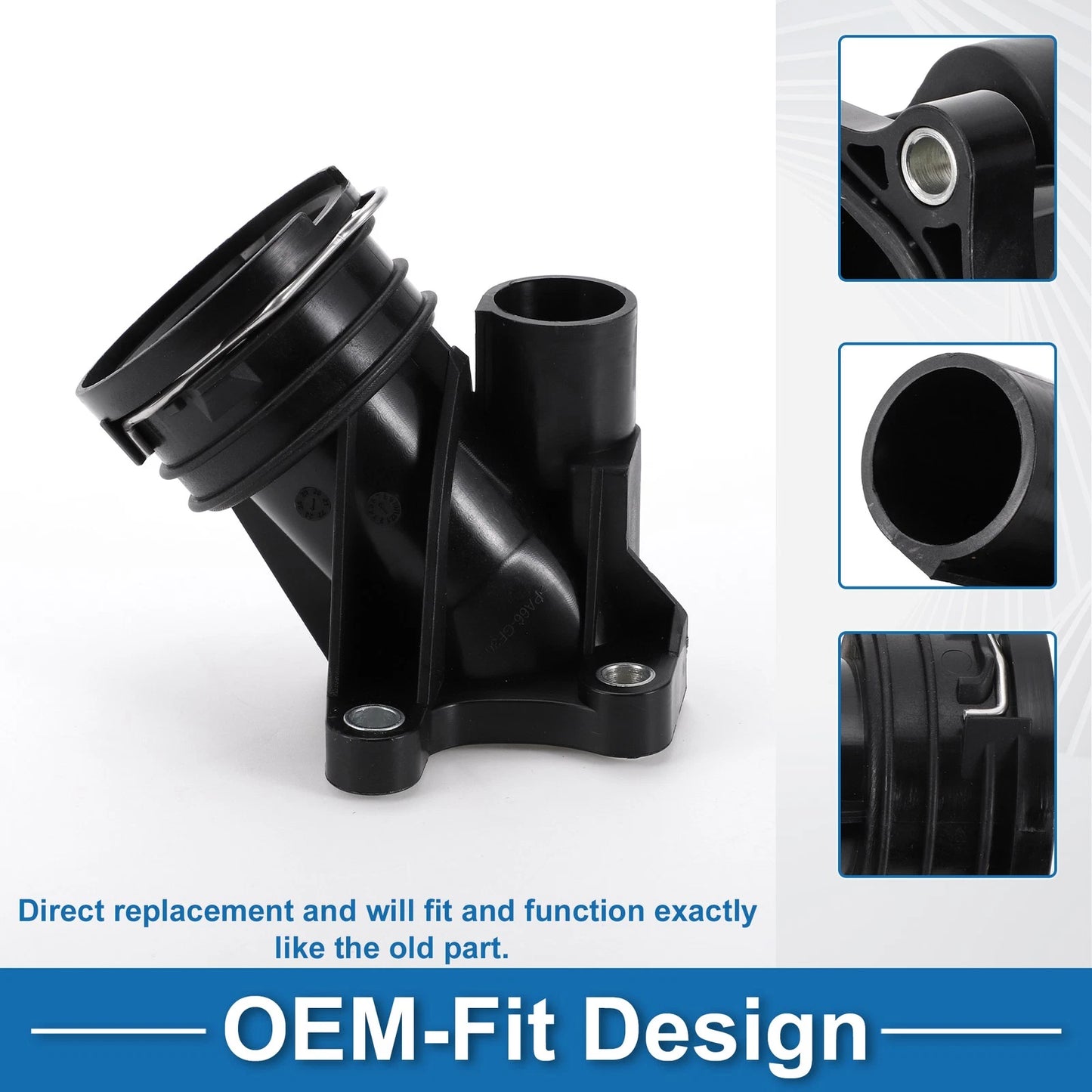 Engine Coolant Thermostat Housing for Mercedes Benz C43 AMG 3.0L V6 (2017-2023)
