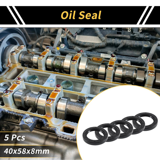 Oil Seal / 40x58x8mm / Rotary Shaft Seal NBR Rubber for Make Model